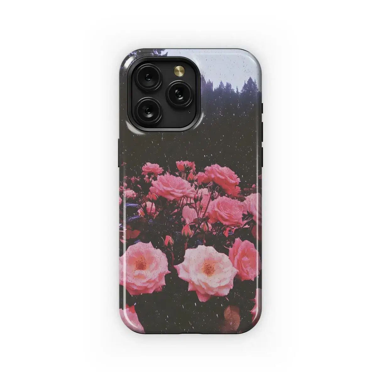 Rainy Castle Roses
 Phone Case iPhone Samsung Cover Pixel 5471 - Image 1
