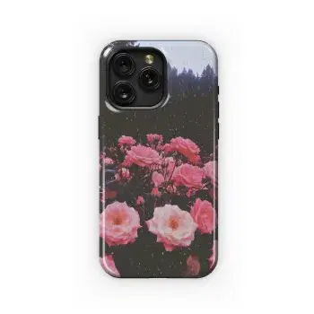Rainy Castle Roses
 Phone Case iPhone Samsung Cover Pixel 5471 - Image 1