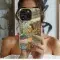Rainy Day Girl & Dog
 Phone Case iPhone Samsung Cover Pixel 4115 - Image 1