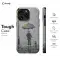 Rainy Men with Umbrella and Dog in Leash Phone Case iPhone Samsung Pixel & More 278 - Image 5