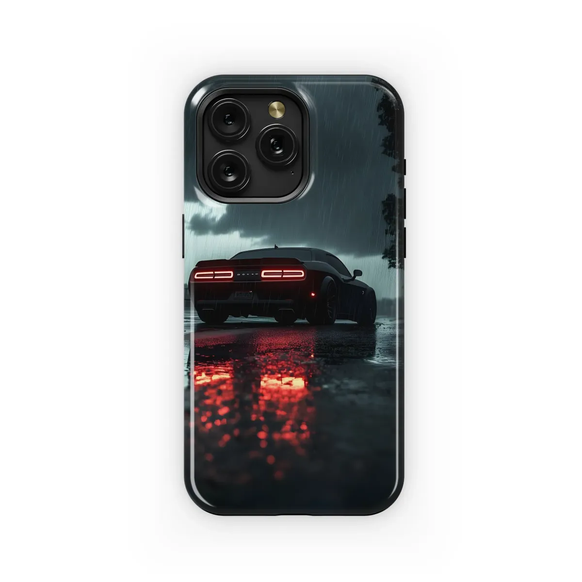 Rainy Night Muscle Car
 Phone Case iPhone Samsung Cover Pixel 5641 - Image 1