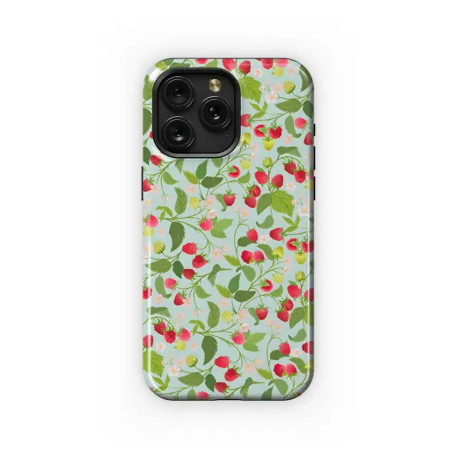 Raspberry Blossom Delight
 Phone Case iPhone Samsung Cover Pixel 5912