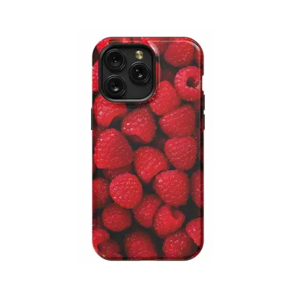 Raspberry Summer Phone Case iPhone Samsung Pixel & More - Image 1