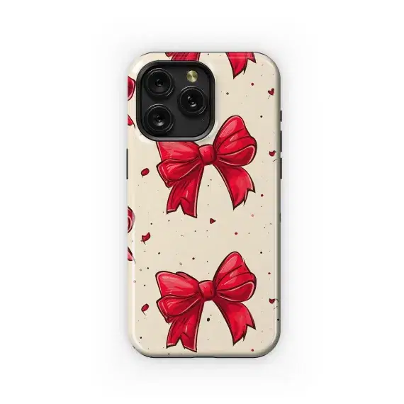 Red Bow Pattern
 Phone Case iPhone Samsung Cover Pixel 4221 - Image 1