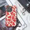 Red Heartbeat Pattern Phone Case iPhone Samsung Cover Pixel 6076 - Image 3