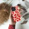 Red Heartbeat Pattern Phone Case iPhone Samsung Cover Pixel 6076 - Image 4