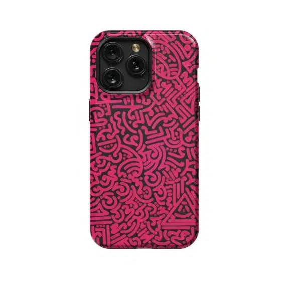 Red Noodle Phone Case iPhone Samsung Cover Pixel 1447 - Image 1
