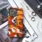Red Orange White Black Camo Phone Case iPhone Samsung Cover Pixel 1947 - Image 3