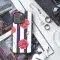 Red Poppy Flowers Striped Phone Case iPhone Samsung Cover Pixel 2572 - Image 3