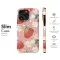 Red Watercolor Strawberries White Flowers Phone Case iPhone Samsung Cover Pixel 3514 - Image 7