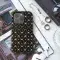 Regal Black Gold Crown Pattern Phone Case iPhone Samsung Cover Pixel 5378 - Image 3