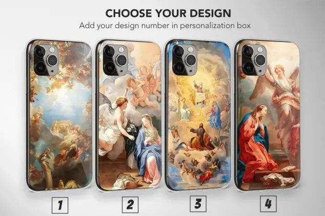 Renaissance Phone Case Aesthetic Vintage Christian