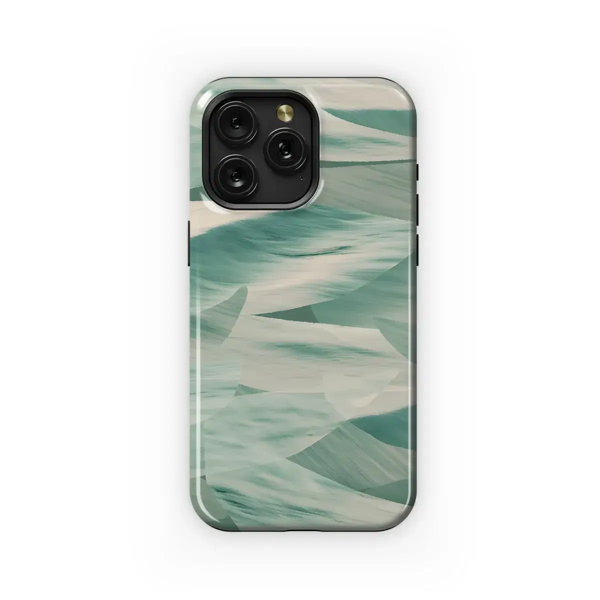 Repeating Paper Collage of Wave Phone Case iPhone Samsung Cover Pixel 2463 - Image 1