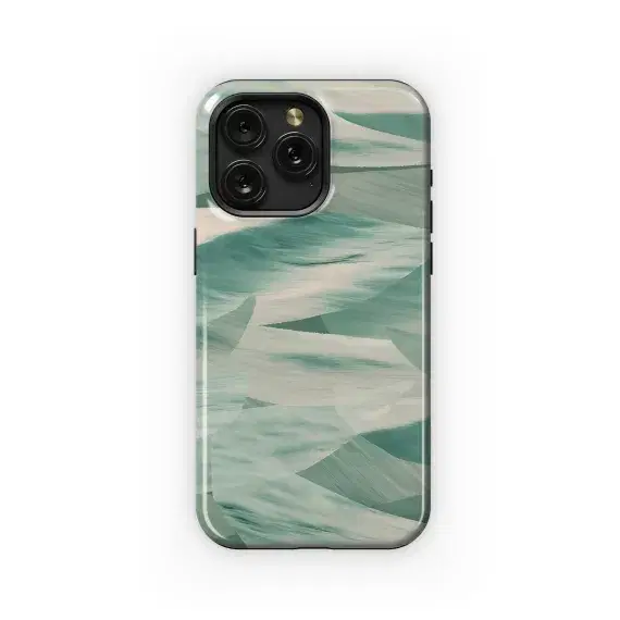 Repeating Paper Collage of Wave Phone Case iPhone Samsung Cover Pixel 2463 - Image 1