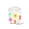 Retro 70s Aesthetic Hippie Flowers Colorful Groovy Vibe AirPods Case AirPods Pro AirPods Pro 2 AirPods 3 AirPods 2 Glossy 1536 - Image 1