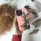 Retro Christmas Tree Art Pastel Ornaments Phone Case Cover for iPhone 17 Pro Max 16 15 Plus 14 13 Mini Samsung S25 S24 Pixel 10 9 8270 - Image 4