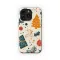 Retro Christmas Whimsy Holiday Pattern Phone Case iPhone Samsung Cover Pixel 8046 - Image 1