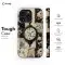 Retro Clock Flower Old Paper Notes Phone Case iPhone Samsung Cover Pixel 1813 - Image 6