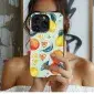 Retro Colorful Squiggle Abstract Pattern Phone Case iPhone Samsung Cover Pixel 5274 - Image 1