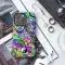 Retro Groovy Hippie Floral Rainbow Trippy Phone Case iPhone Samsung Pixel & More 401 - Image 3