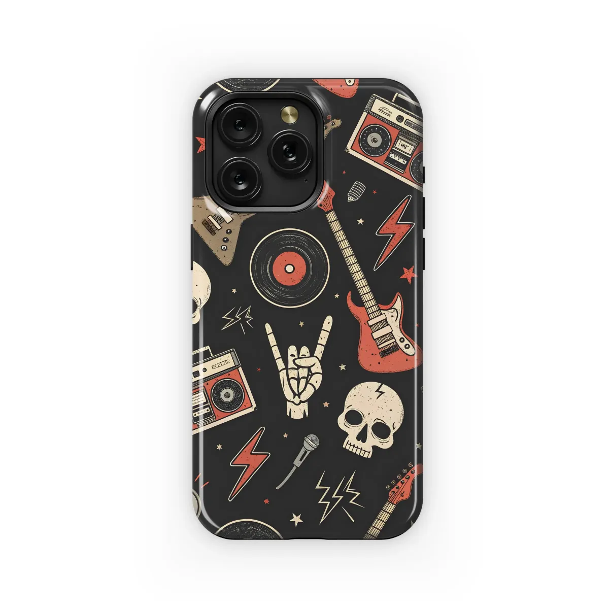 Retro Rockstar Garage Symphony Phone Case iPhone Samsung Cover Pixel 6229 - Image 1