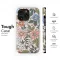 Retro Wildflower Meadow Doodle Art Phone Case iPhone Samsung Cover Pixel 7110 - Image 6