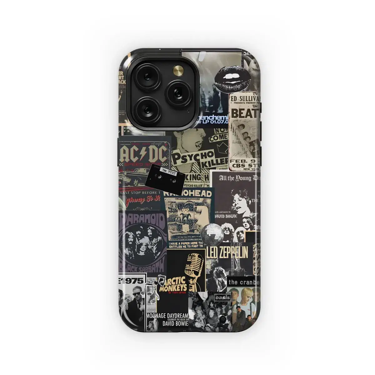 Rock 'n' Roll Collage Art Phone Case iPhone Samsung Cover Pixel 4805 - Image 1