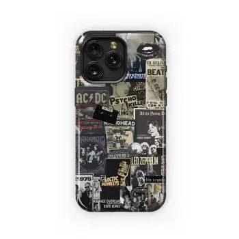 Rock 'n' Roll Collage Art Phone Case iPhone Samsung Cover Pixel 4805 - Image 1