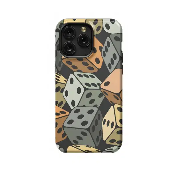 Rolling Dice Phone Case iPhone Samsung Cover Pixel 1441 - Image 1