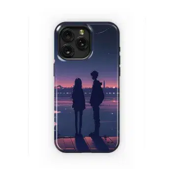 Romantic Night Sky Landscape Phone Case iPhone Samsung Cover Pixel 2131 - Image 1