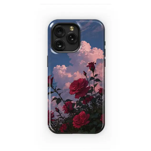 Rose Moonlit Dreamscape Phone Case iPhone Samsung Cover Pixel 5093