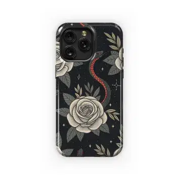 Roses & Serpents
 Phone Case iPhone Samsung Cover Pixel 5683 - Image 1