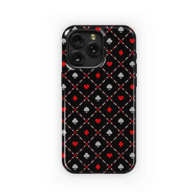 Royal Flush Pattern
 Phone Case iPhone Samsung Cover Pixel 5589