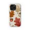 Rustic Autumn Oak Leaf Acorn Botanical Illustration Phone Case Cover for iPhone 17 Pro Max 16 15 13 Samsung S25 S24 Pixel 8610 - Image 1