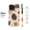 Rustic Autumn Pine Cone and Leaf Woodland Pattern Phone Case Cover for iPhone 17 Pro Max 16 15 13 Samsung S25 S24 Pixel 8749 - Image 7