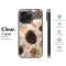 Rustic Autumn Pine Cone and Leaf Woodland Pattern Phone Case Cover for iPhone 17 Pro Max 16 15 13 Samsung S25 S24 Pixel 8749 - Image 8