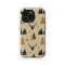 Rustic Christmas Reindeer Forest Pattern Phone Case Cover for iPhone 17 Pro Max 16 15 Plus 14 13 Mini Samsung S25 S24 Google Pixel 10 9 8614 - Image 1