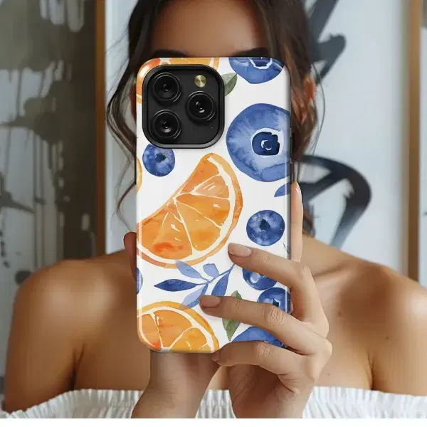 Sakura Blossoms Blue Sky Phone Case iPhone Samsung Cover Pixel 5332 - Image 1