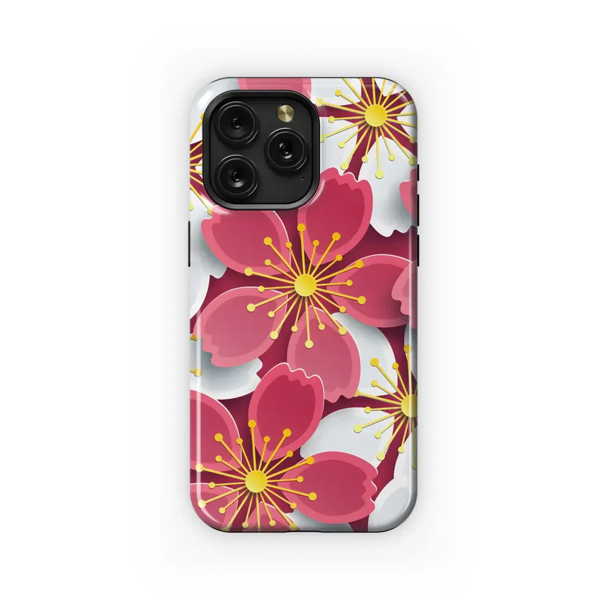 Sakura Floral Phone Case iPhone Samsung Cover Pixel 2793 - Image 1