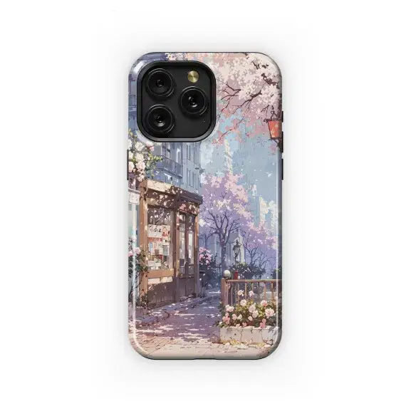 Sakura Street Dreams
 Phone Case iPhone Samsung Cover Pixel 4072 - Image 1