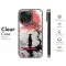 Samurai Red Moon Art
 Phone Case iPhone Samsung Cover Pixel 3994 - Image 8
