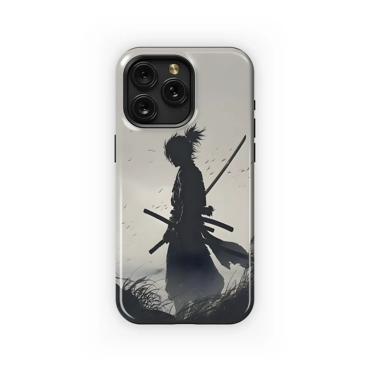 Samurai Silhouette Art
 Phone Case iPhone Samsung Cover Pixel 5649 - Image 1