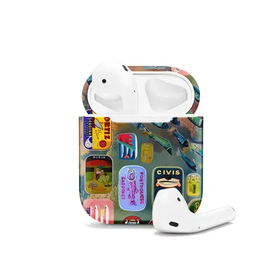Sardine Collage  AirPods Case AirPods Pro AirPods Pro 2 AirPods 3 AirPods 2 Glossy 1797 - Image 1