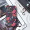 Scarlet Oak Leaves & Acorns Phone Case iPhone Samsung Cover Pixel 7806 - Image 3