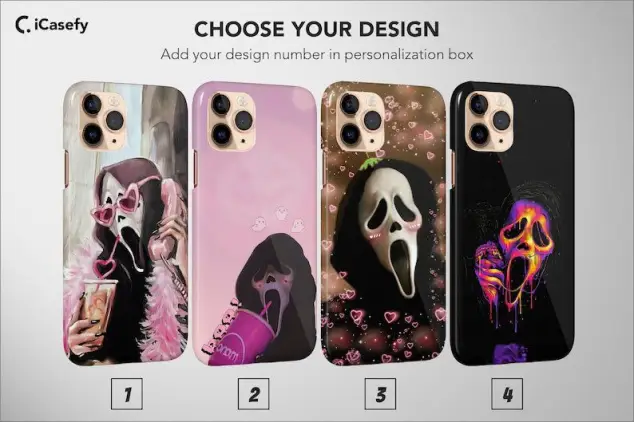 Scream Phone Case Scary Horror Aesthetic Spooky Cover