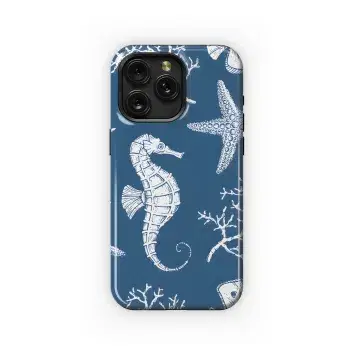 Sea Horse Phone Case iPhone Samsung Cover Pixel 2700 - Image 1