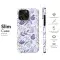Seamless Abstract Indigo Botanical Pattern Phone Case iPhone Samsung Cover Pixel 5411 - Image 7