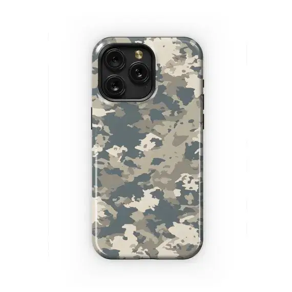 Seamless Camouflage Phone Case iPhone Samsung Cover Pixel 2209 - Image 1
