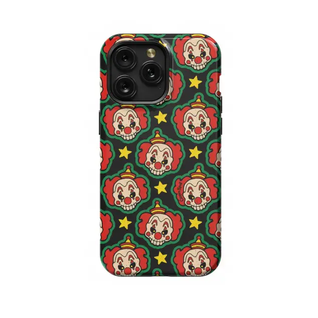 Seamless Clown Skull Evil Phone Case iPhone Samsung Pixel & More 340
