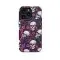 Seamless Flower Skeleton Skull Phone Case iPhone Samsung Pixel & More 342 - Image 1
